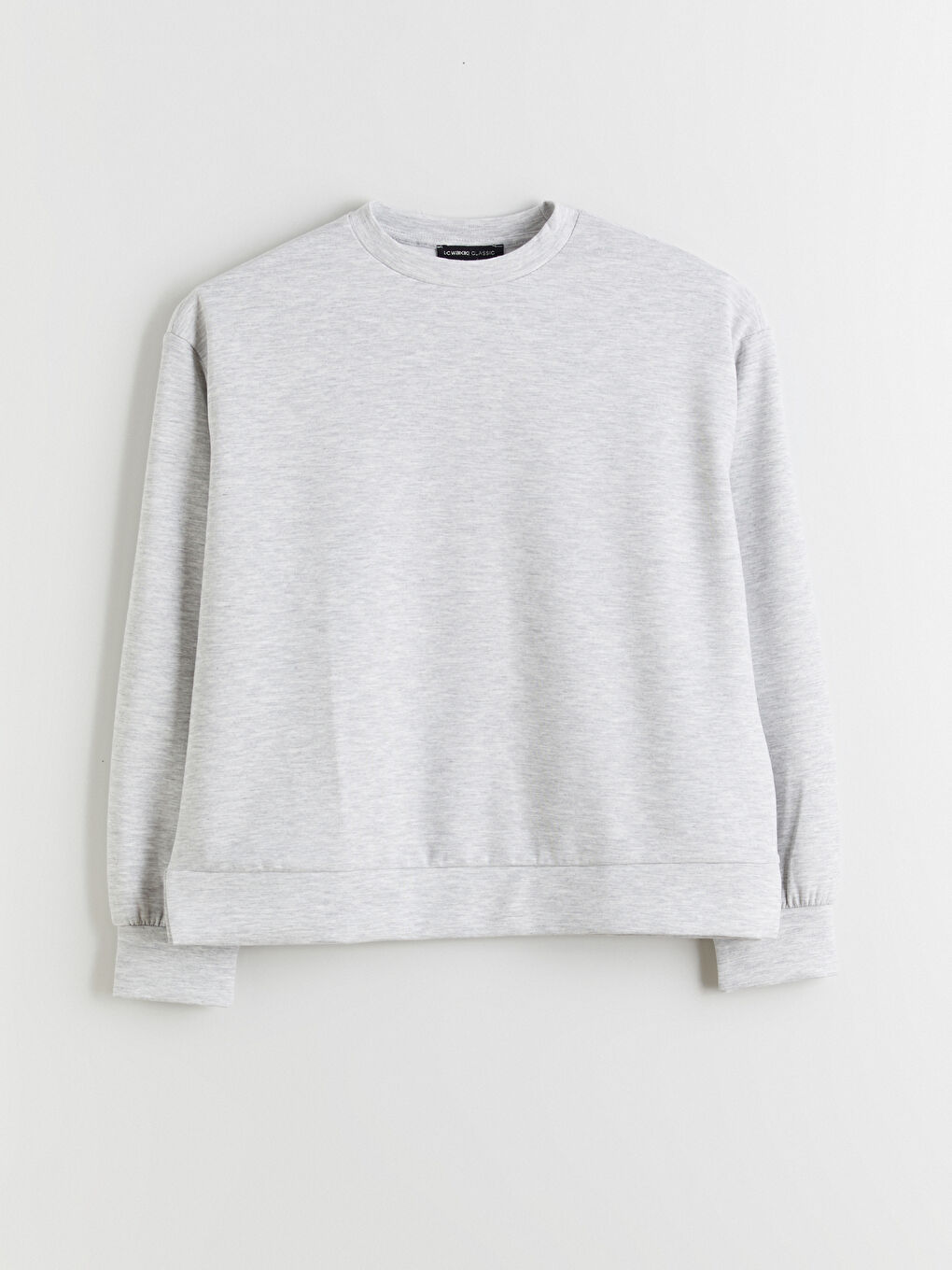 Crew Neck Oversize Women's Sweatshirt-4