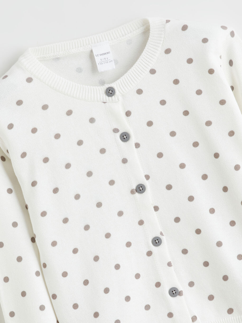 Girl ECRU Cardigan-1