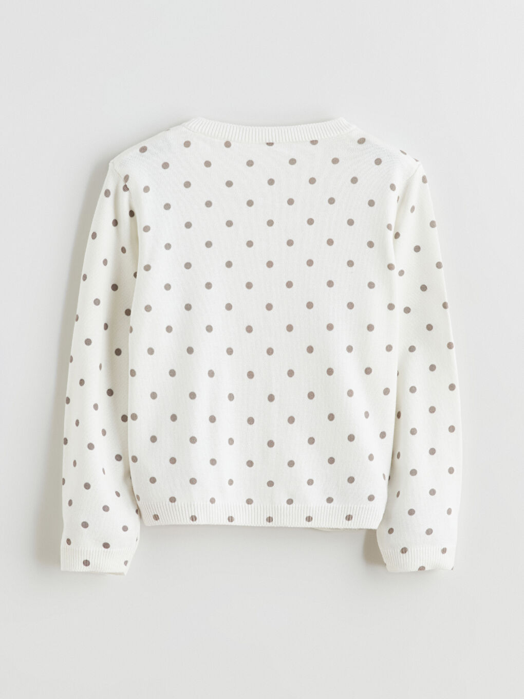 Girl ECRU Cardigan-2