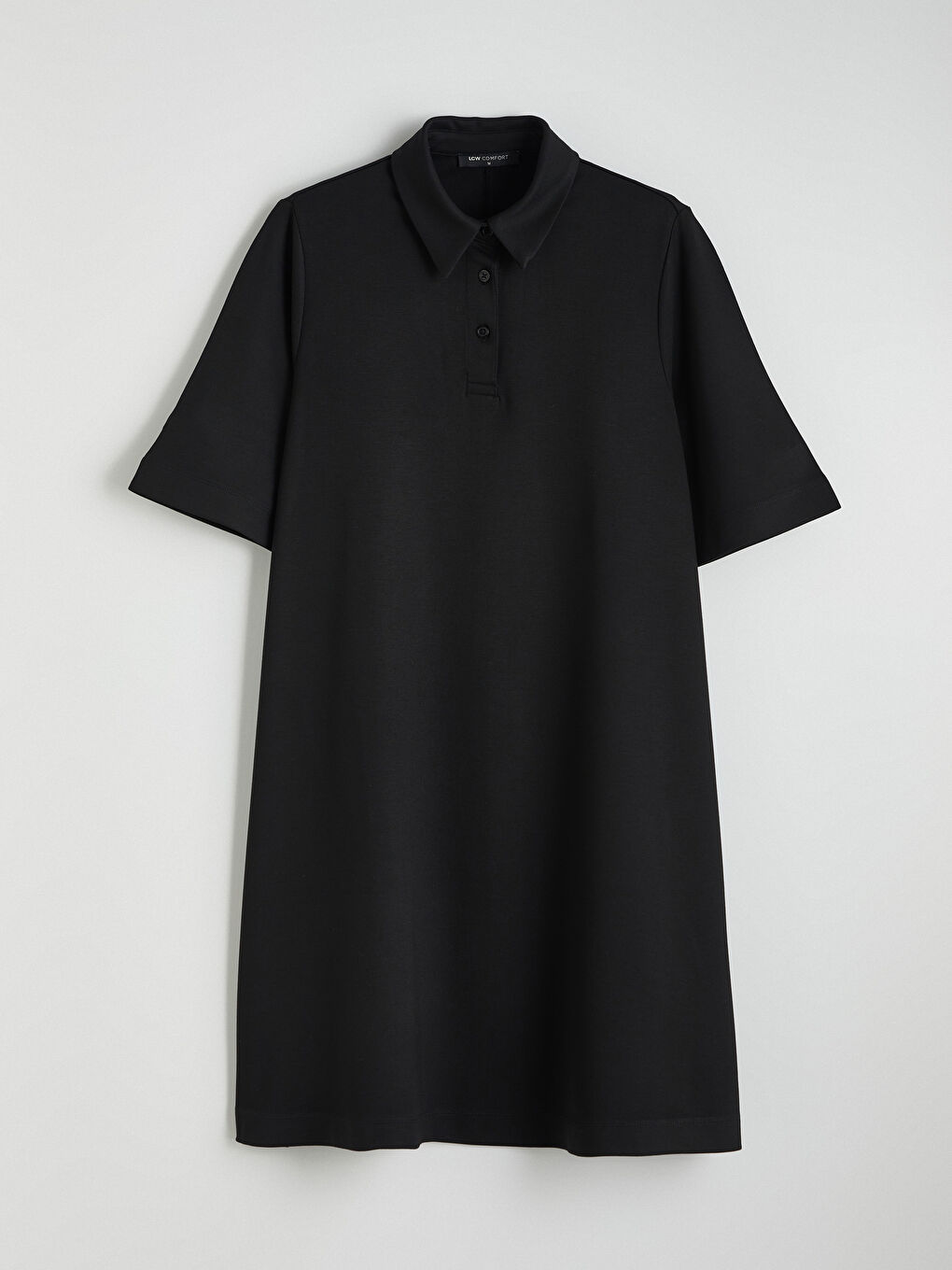 Polo Neck Mini Dress-4