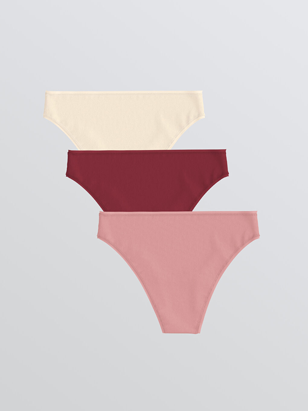 Plain Brazilian Knickers 3-Pack-1