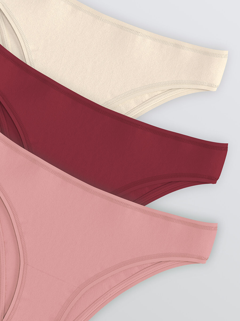 Plain Brazilian Knickers 3-Pack-2