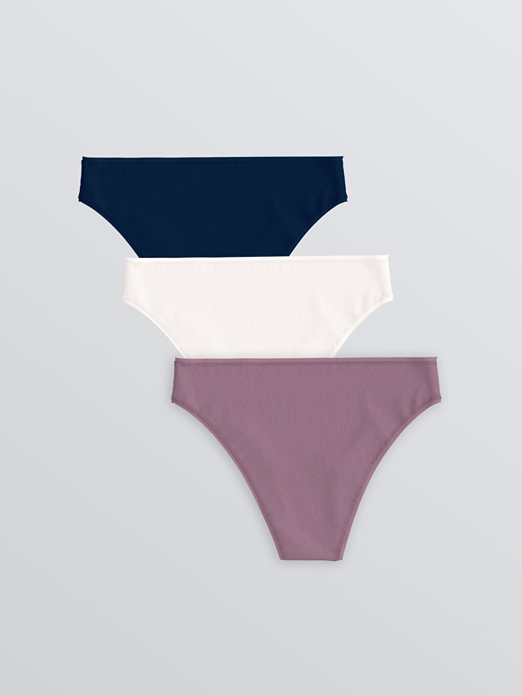 Plain Brazilian Knickers 3-Pack-1