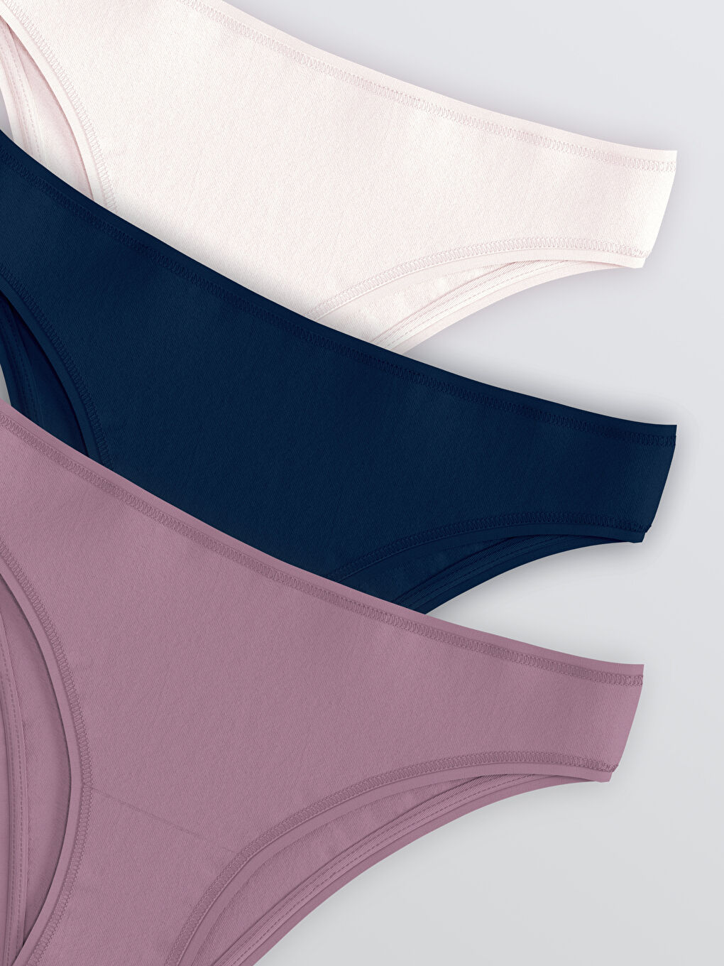 Plain Brazilian Knickers 3-Pack-2