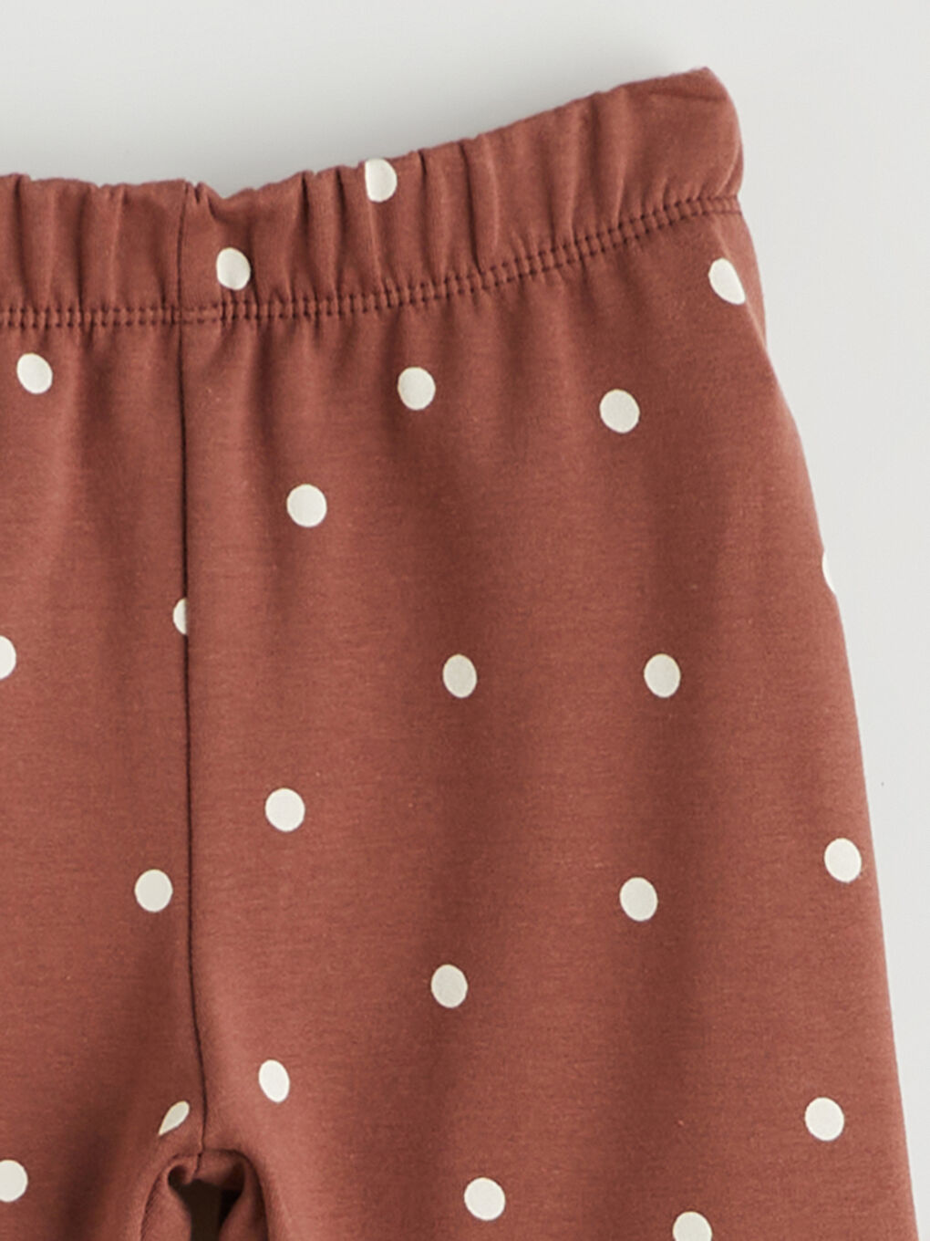 Girls' Polka Dot Leggings with Elasticated Waist-1