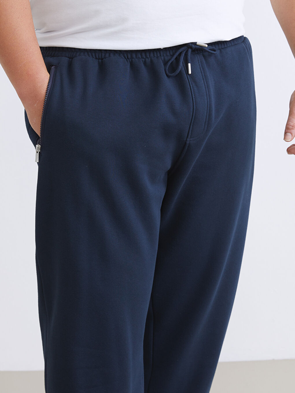 Lacivert Büyük Beden Erkek Jogger Eşofman Altı-2