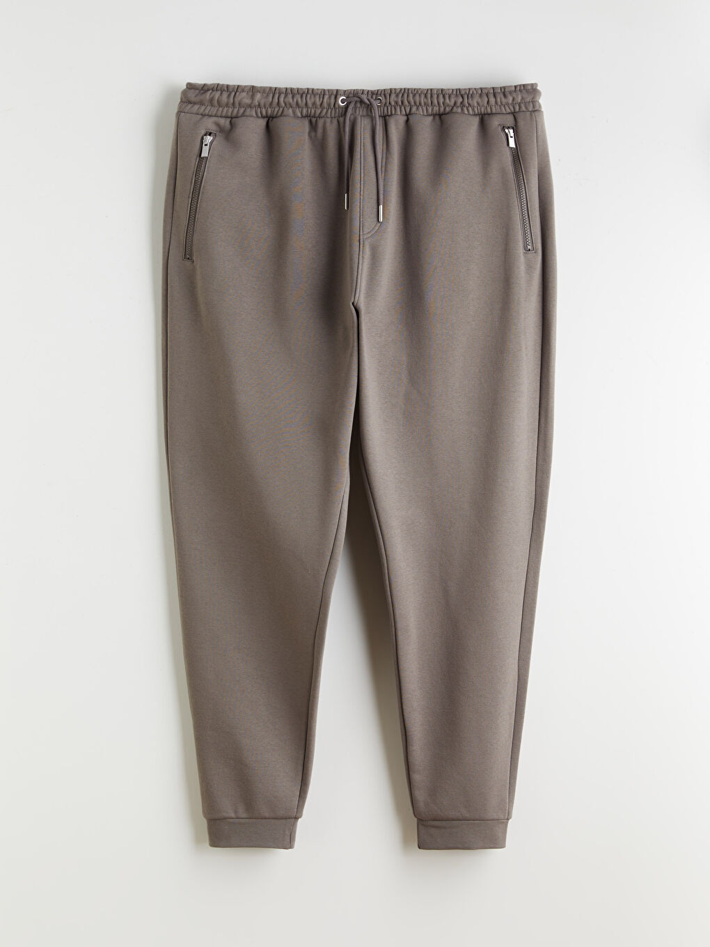 Kahverengi Büyük Beden Erkek Jogger Eşofman Altı-4