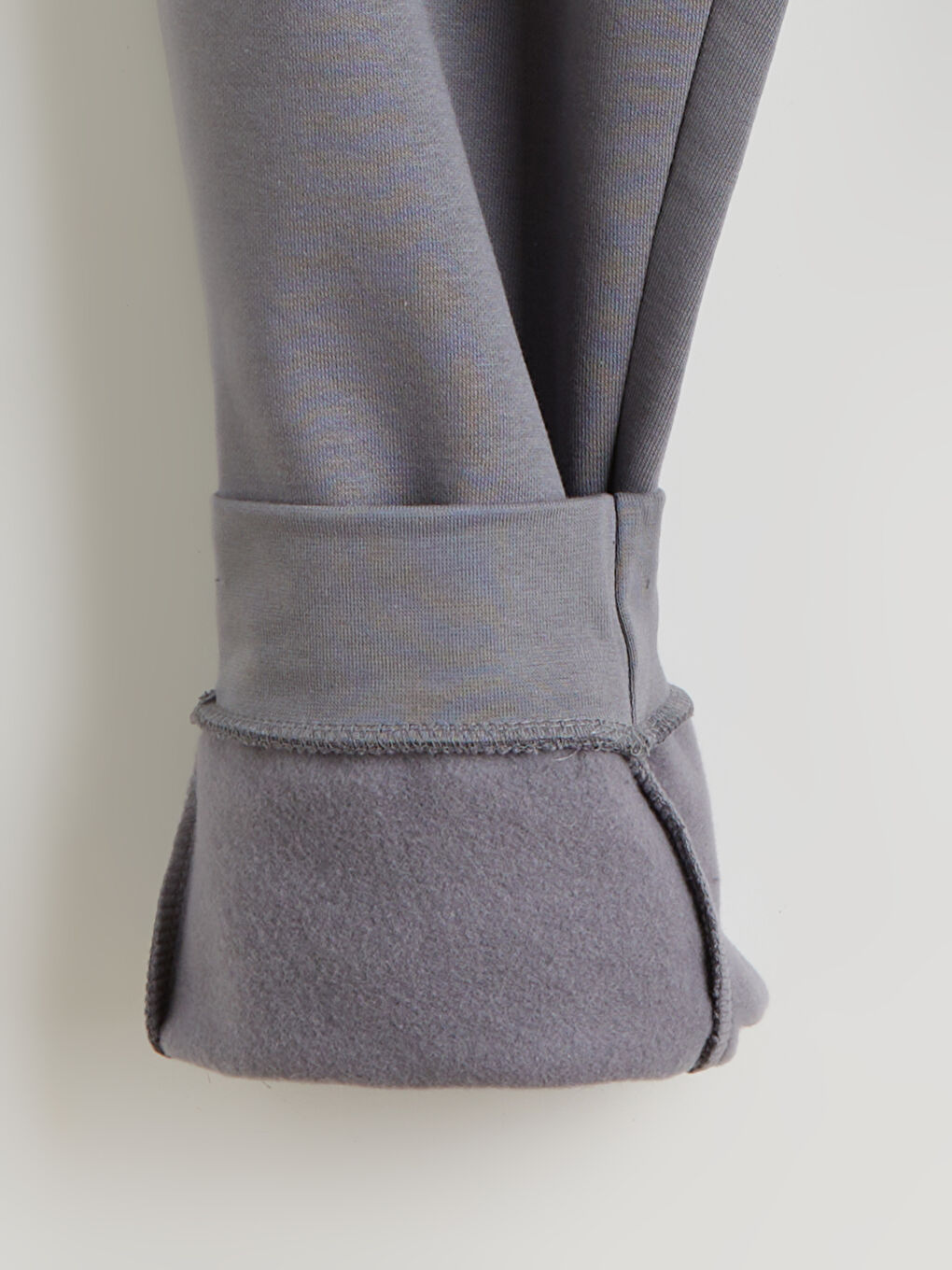 Gri Büyük Beden Erkek Jogger Eşofman Altı-5