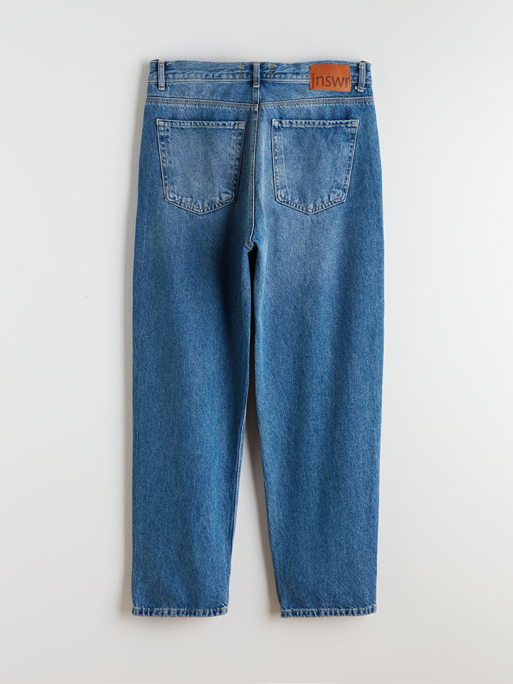 İndigo Baggy Fit Erkek Jean Pantolon-5