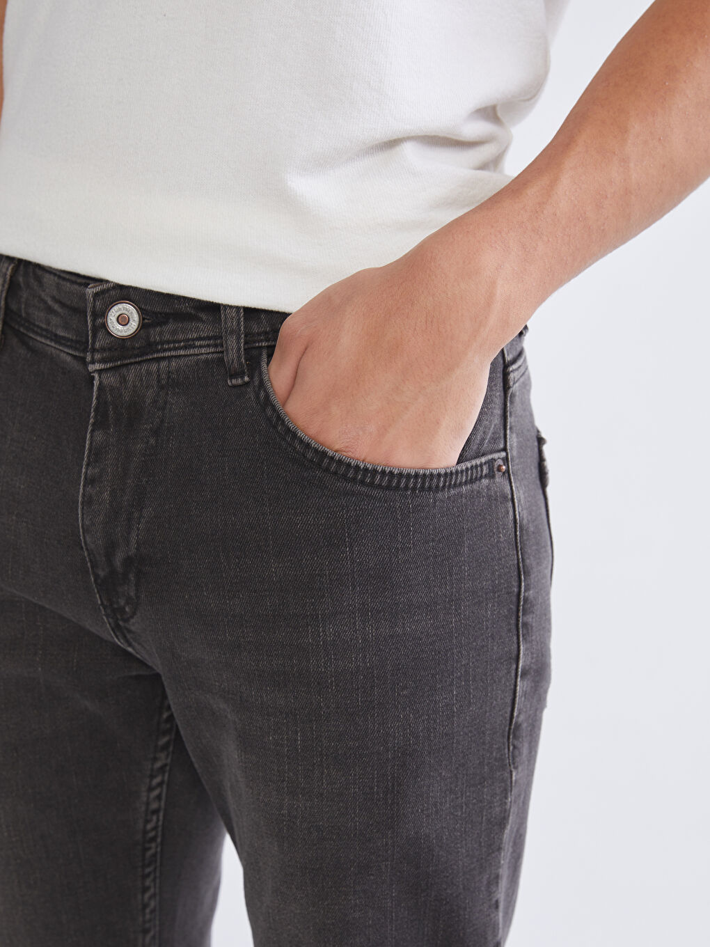 Siyah 750 Slim Fit Erkek Jean Pantolon-2