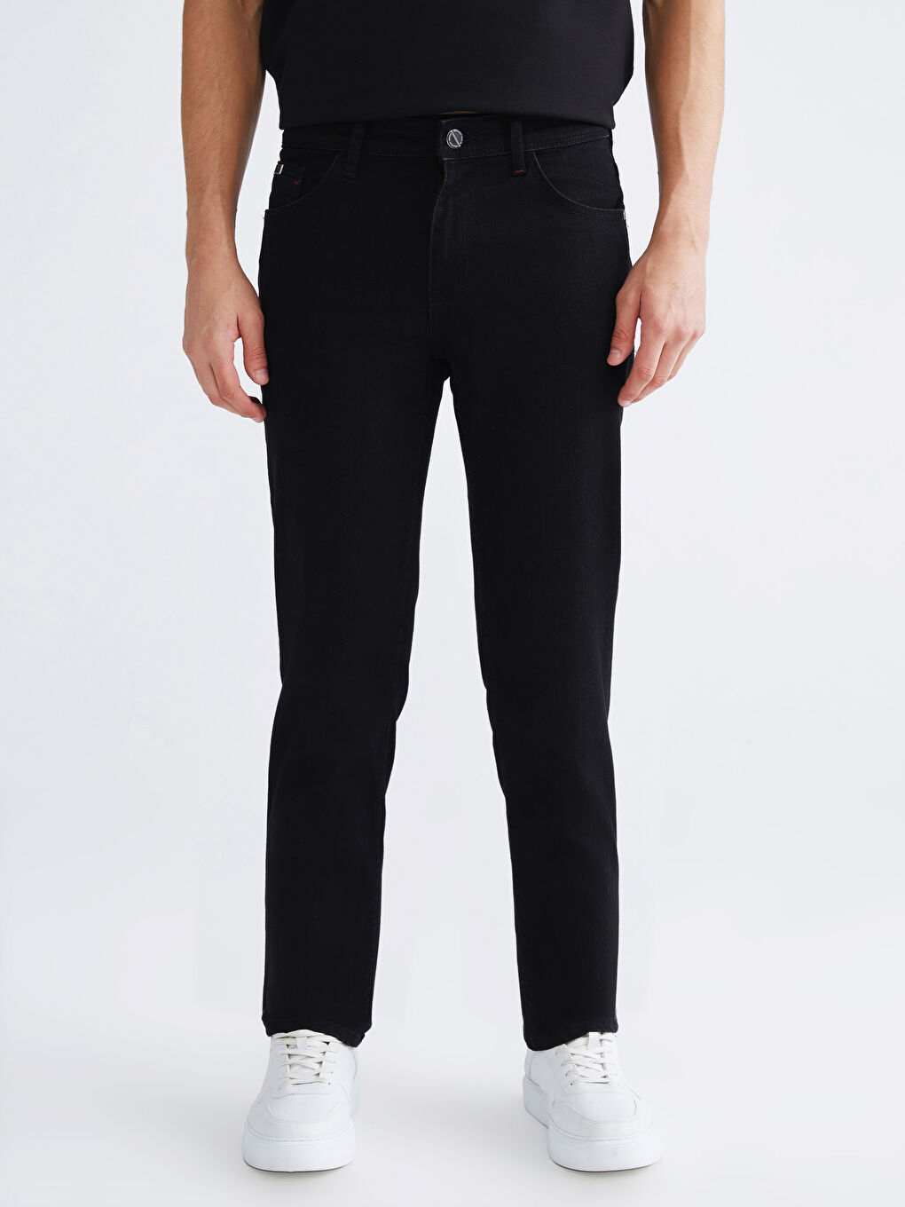 Siyah 779 Regular Fit Erkek Jean Pantolon-1