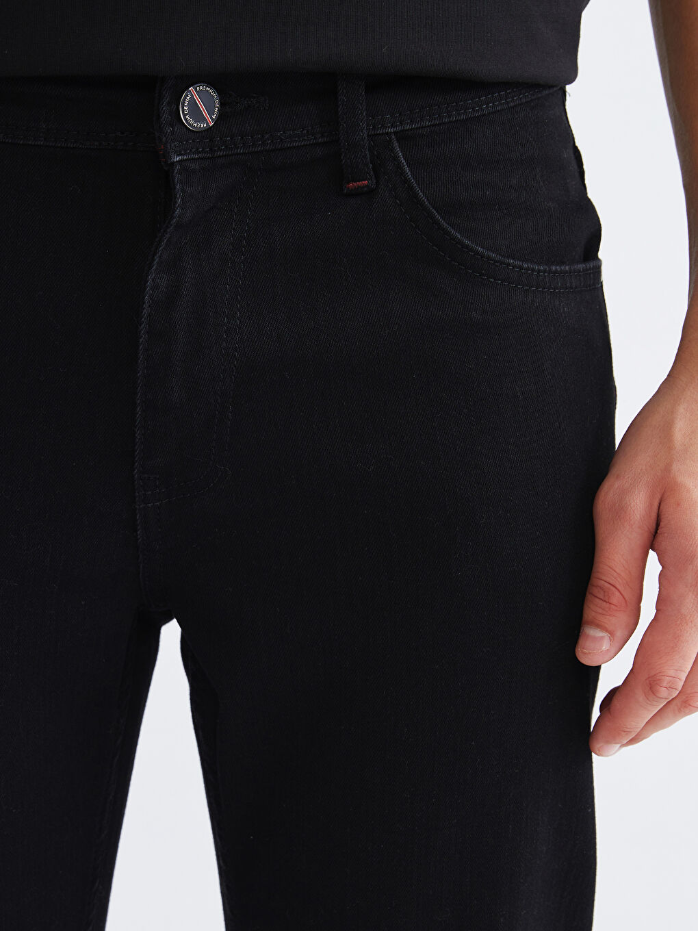 Siyah 779 Regular Fit Erkek Jean Pantolon-2