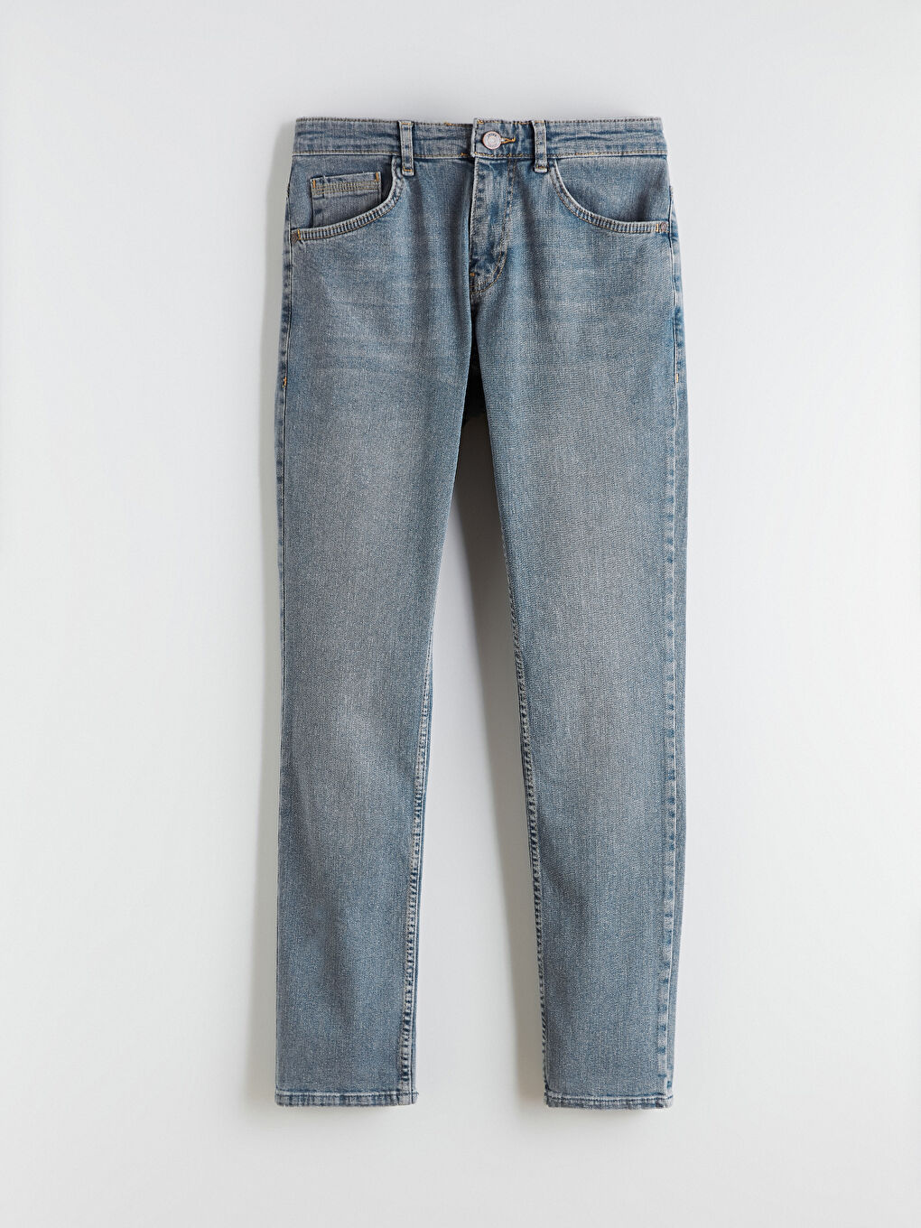 Yeşil 750 Slim Fit Erkek Jean Pantolon-4