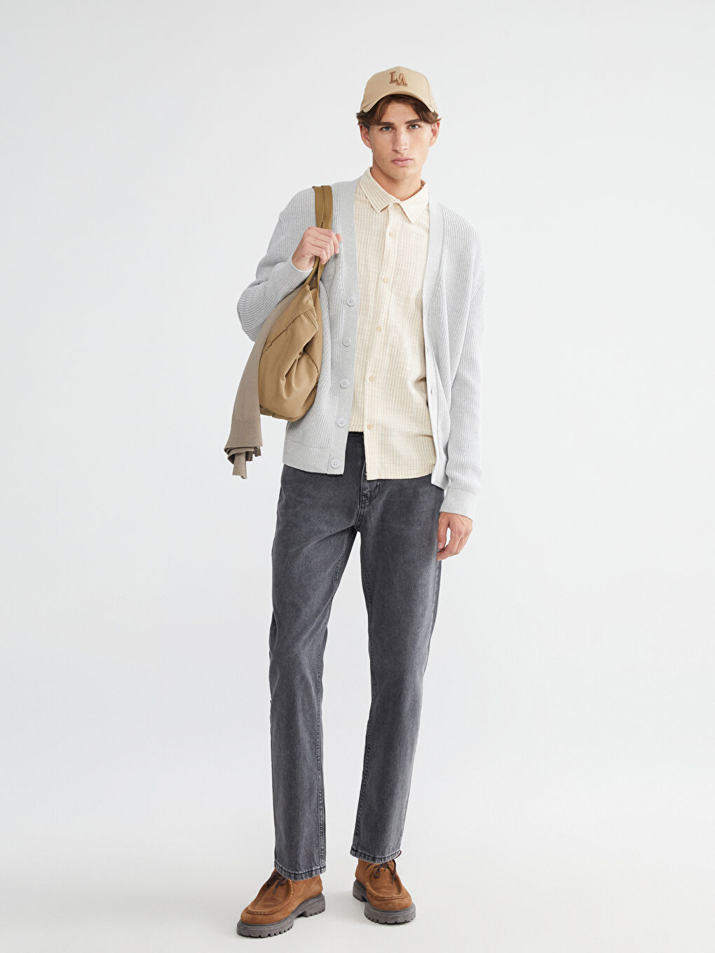 Siyah 710 Loose Fit Erkek Jean Pantolon