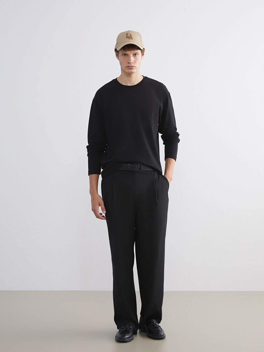 Crew Neck Men's Sweatshirt-1