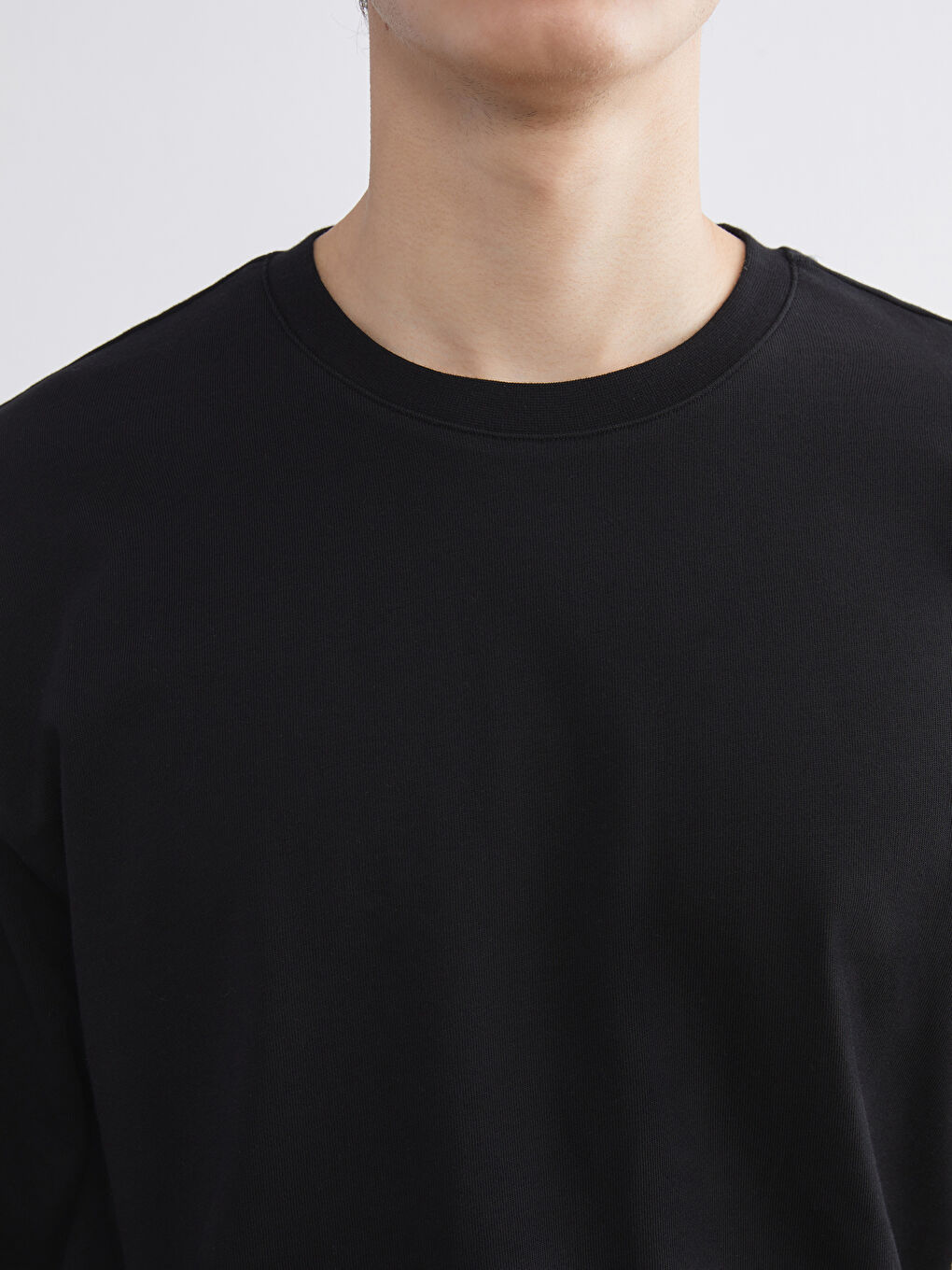 Crew Neck Men's Sweatshirt-2