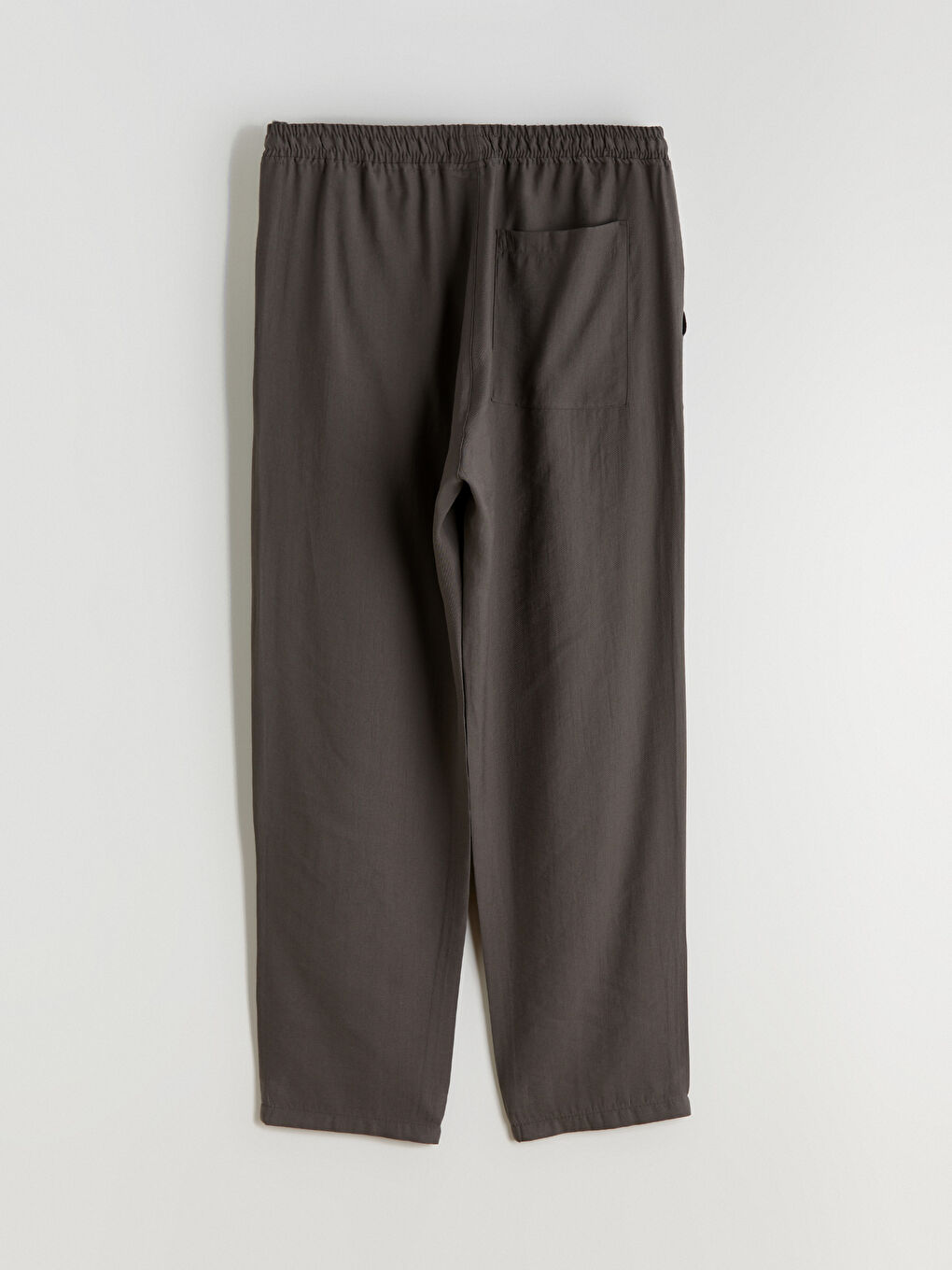 Antrasit Rahat Kalıp Gabardin Erkek Pantolon-5