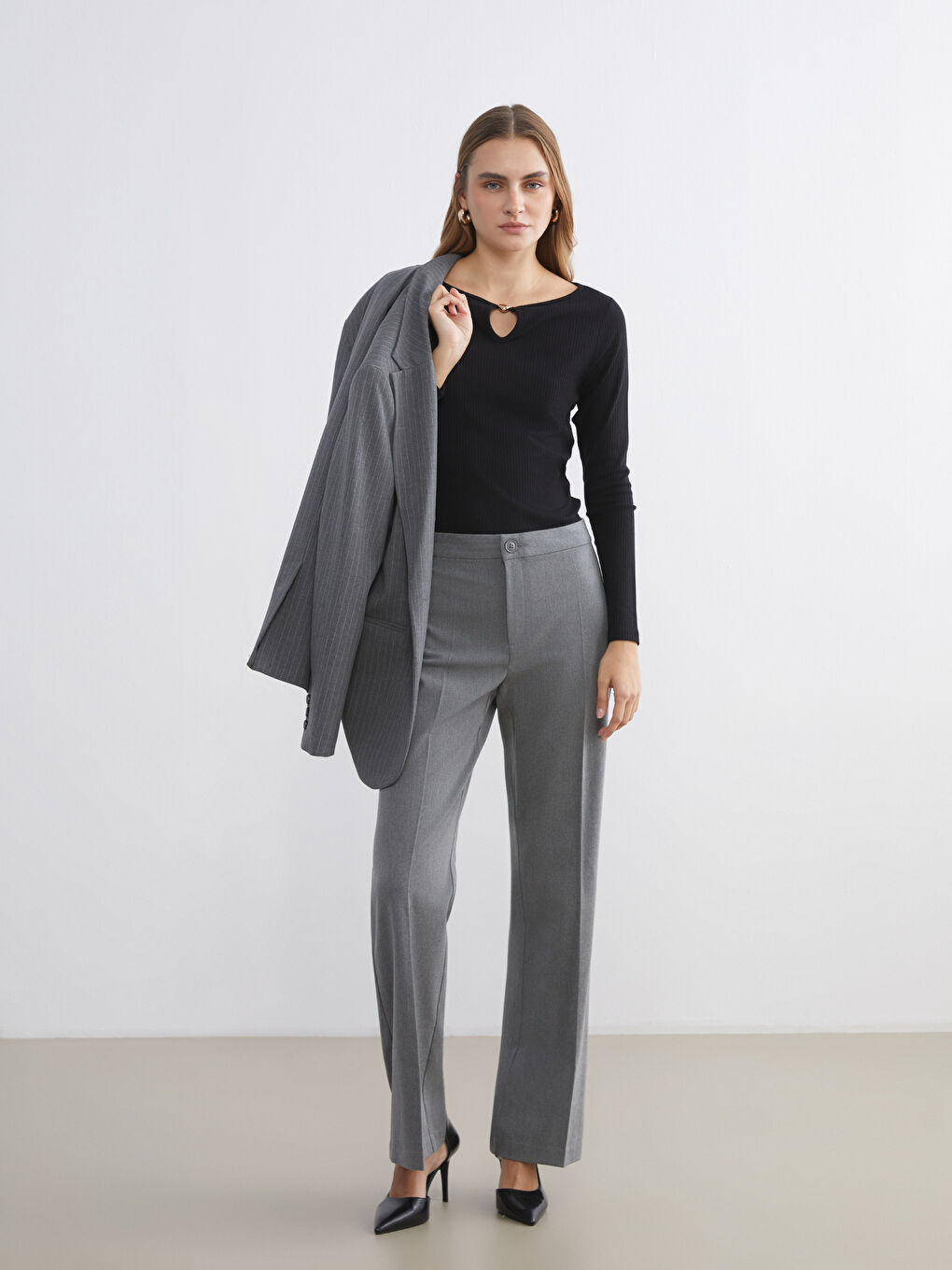 Crew Neck Women's Body-1