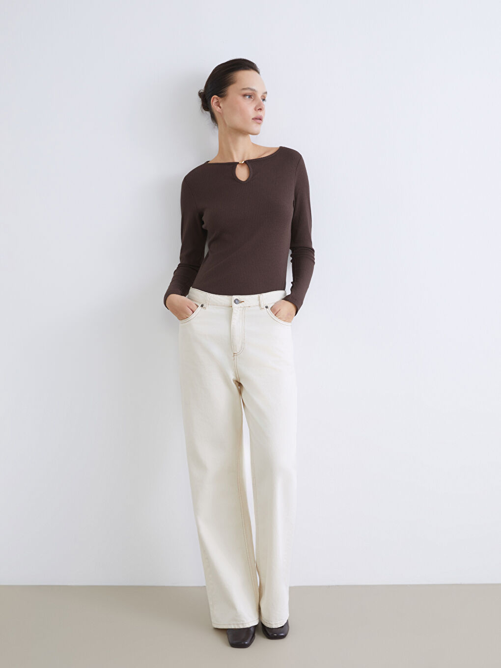 Crew Neck Women's Body-1