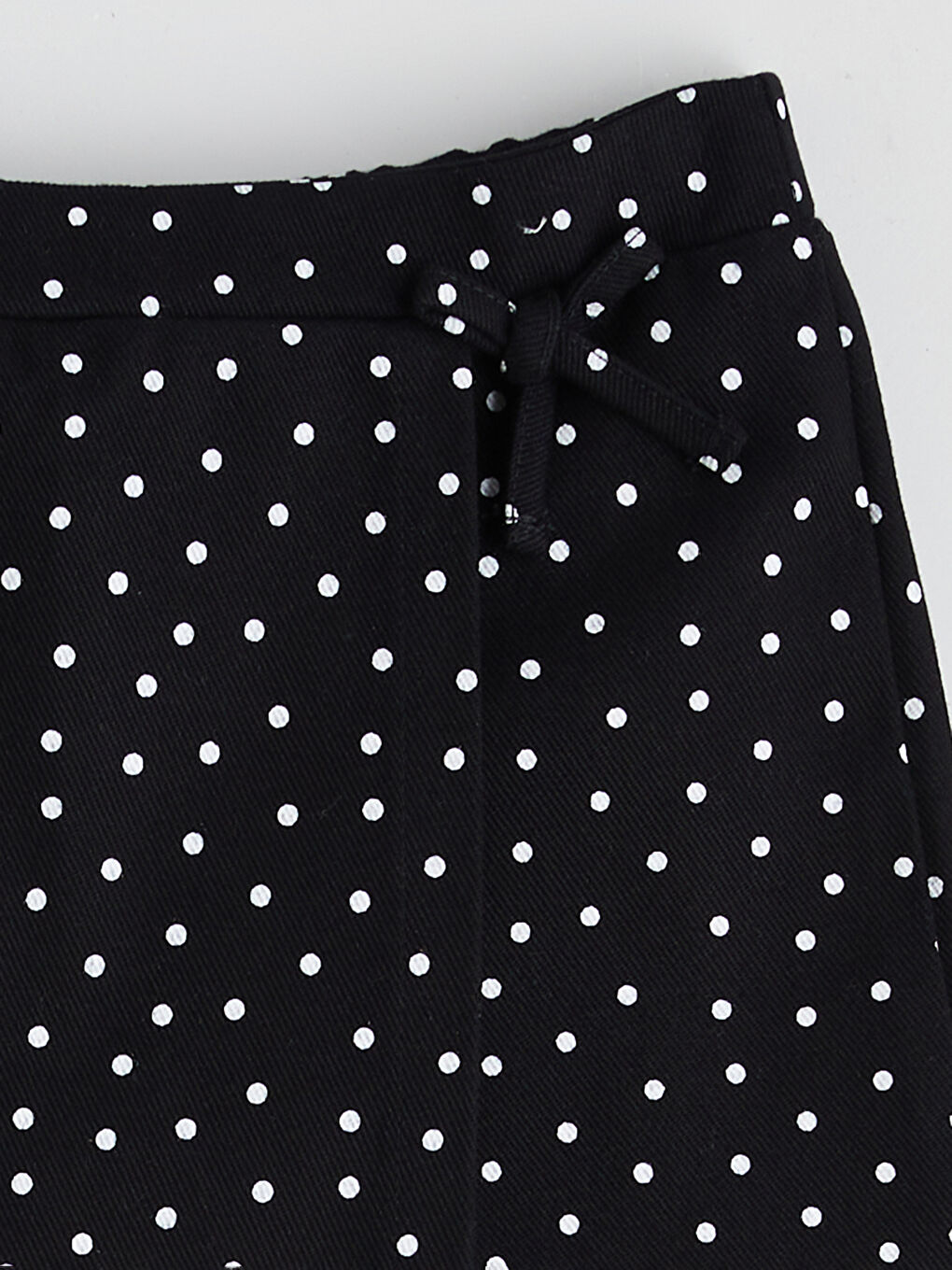 Elastic Waist Polka Dot Girls' Skort-1