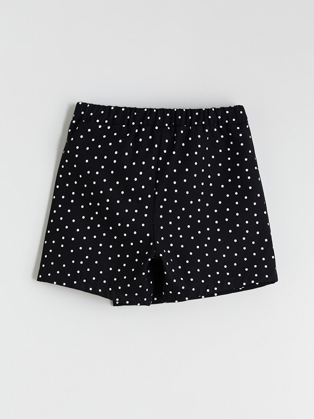Elastic Waist Polka Dot Girls' Skort-2