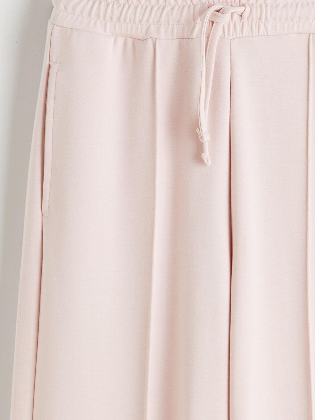 Elasticated Waist Wide Leg Women's Sweatpants-5