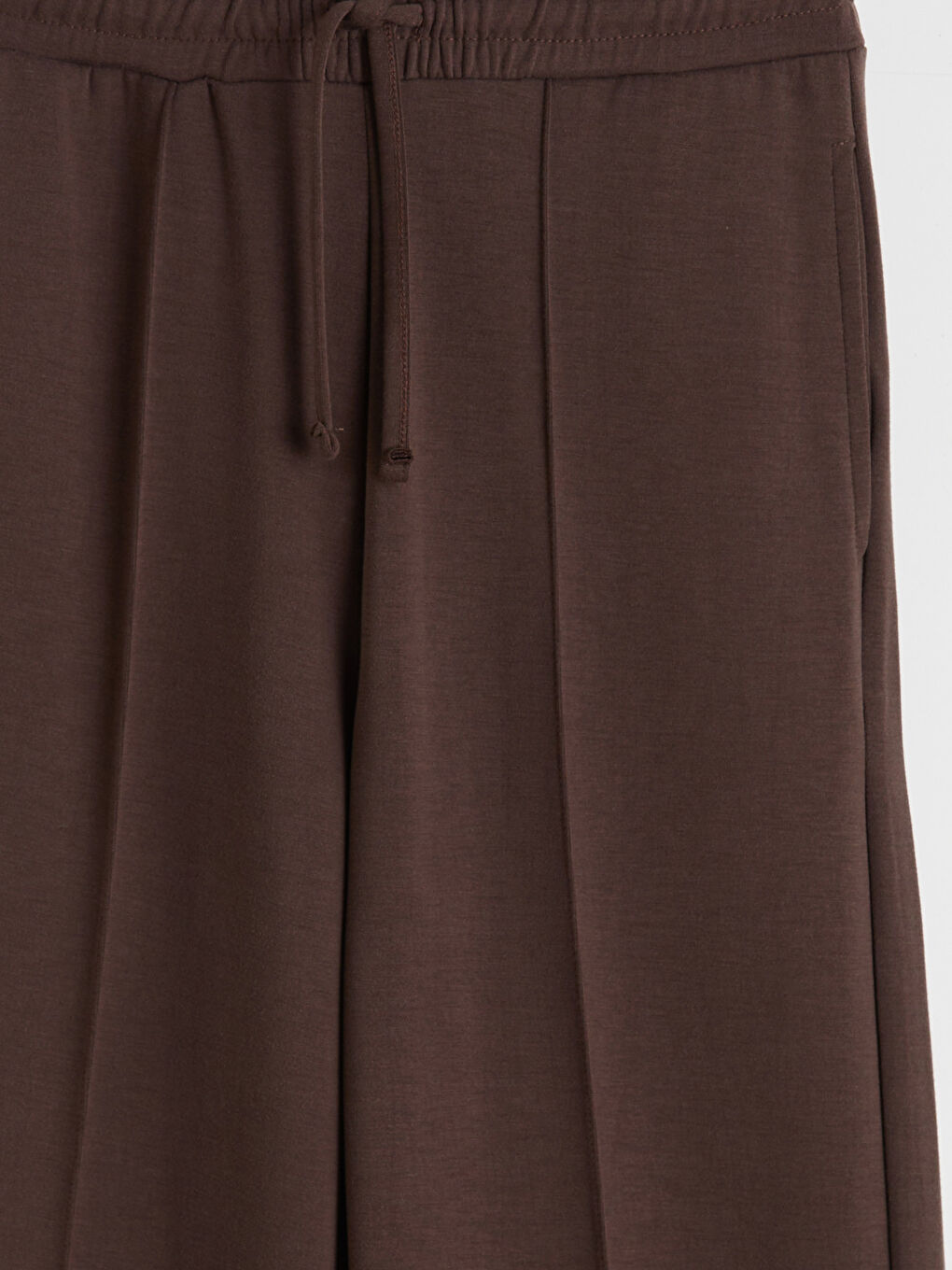 Elasticated Waist Wide Leg Women's Sweatpants-5