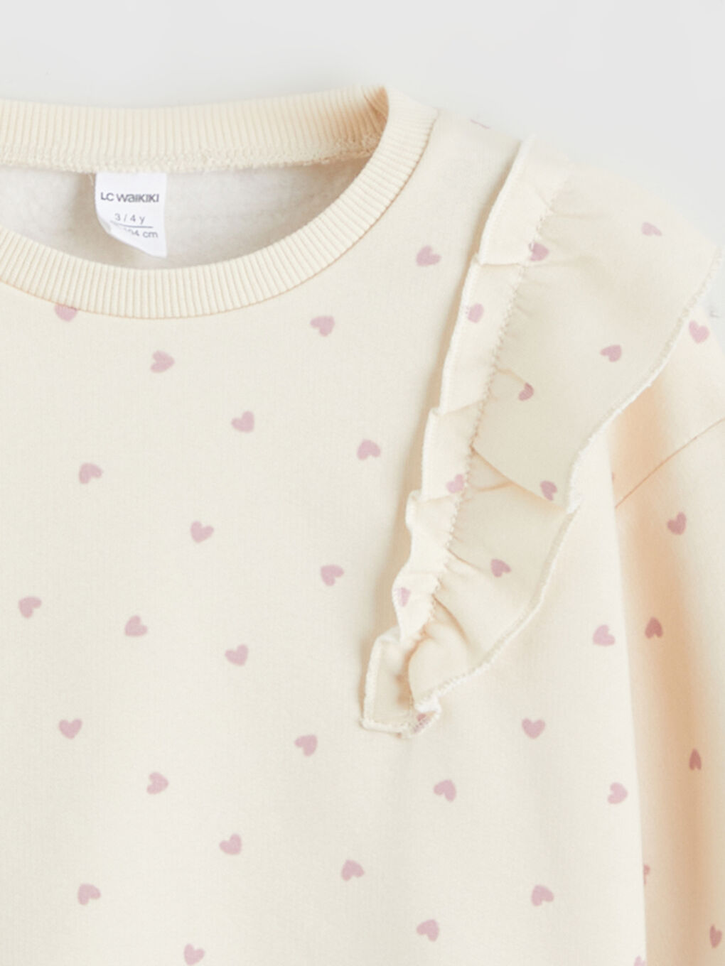 Dukserica sa okruglim izrezom, štampana, za devojčice, 2-pakovanja-5