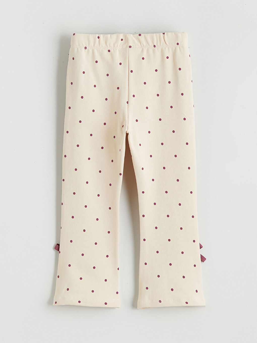 Girl ECRU Leggings-6