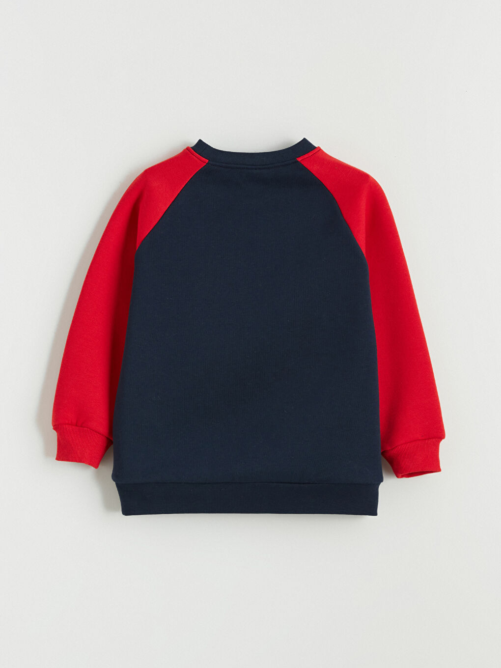 Lacivert Baskılı Erkek Çocuk Sweatshirt-3