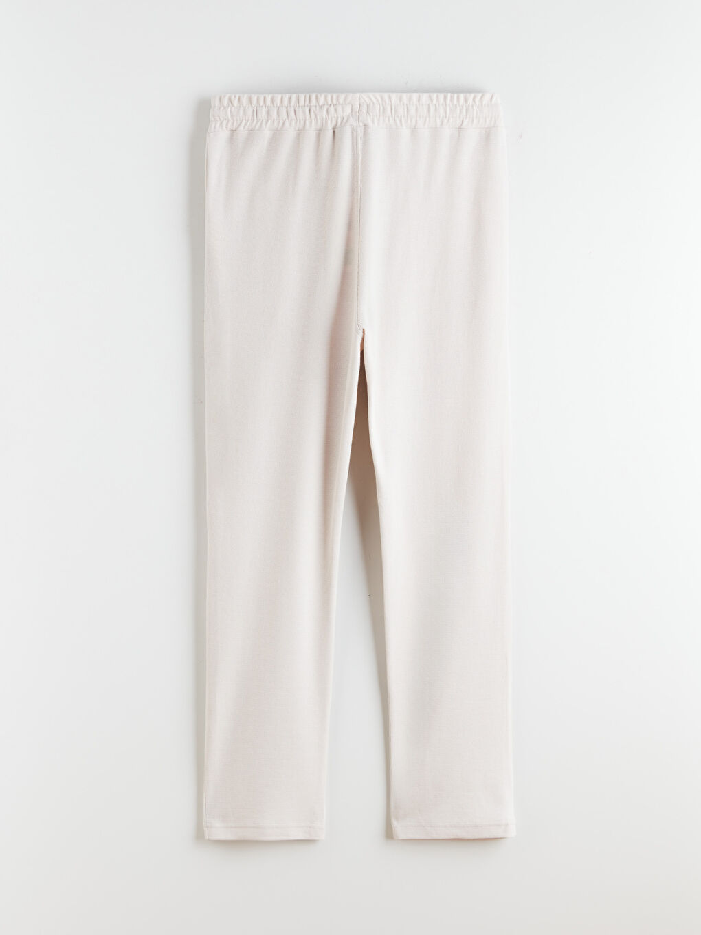 Bej Standart Kalıp Erkek Eşofman Altı-5