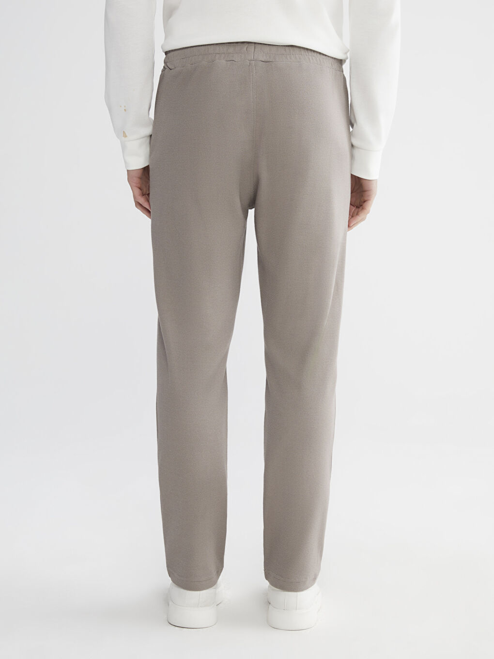 Kahverengi Standart Kalıp Erkek Eşofman Altı-3