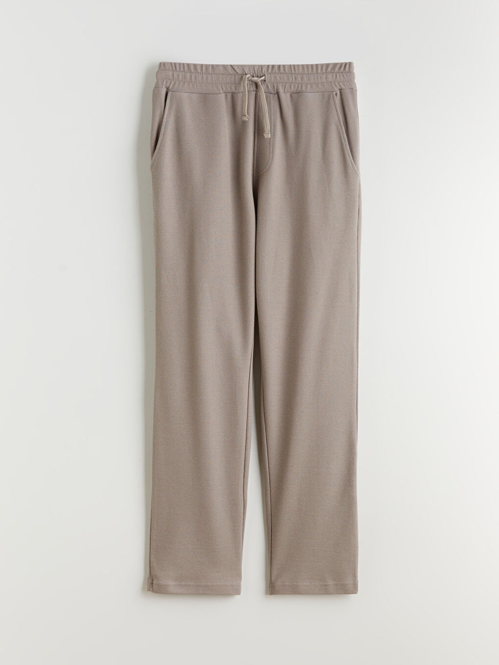 Kahverengi Standart Kalıp Erkek Eşofman Altı-4