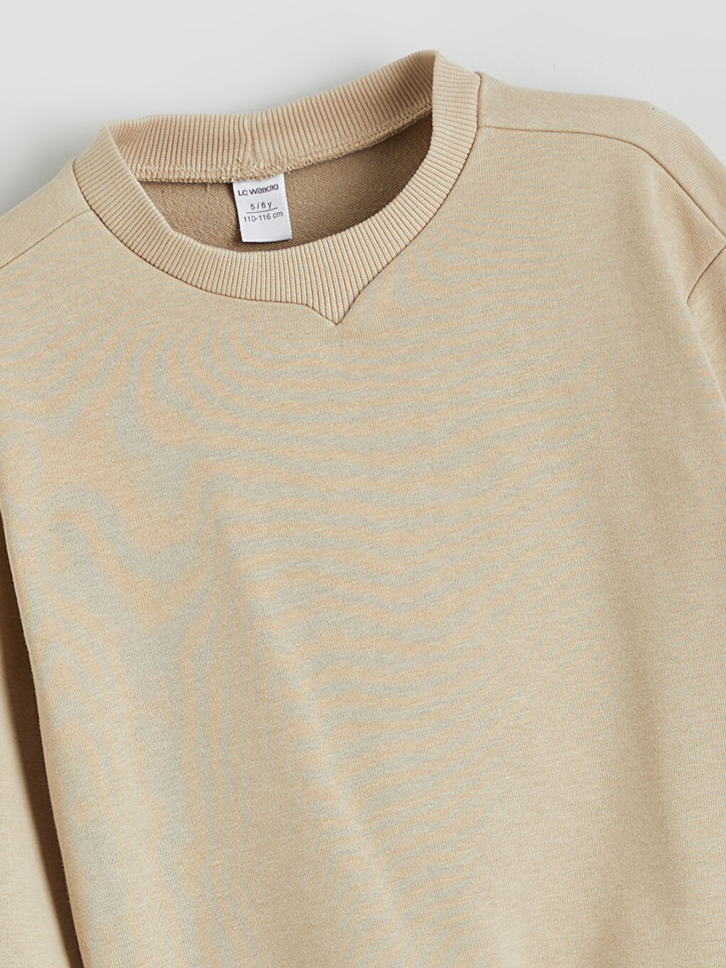 Crew Neck Boys' Thick Sweatshirt-1