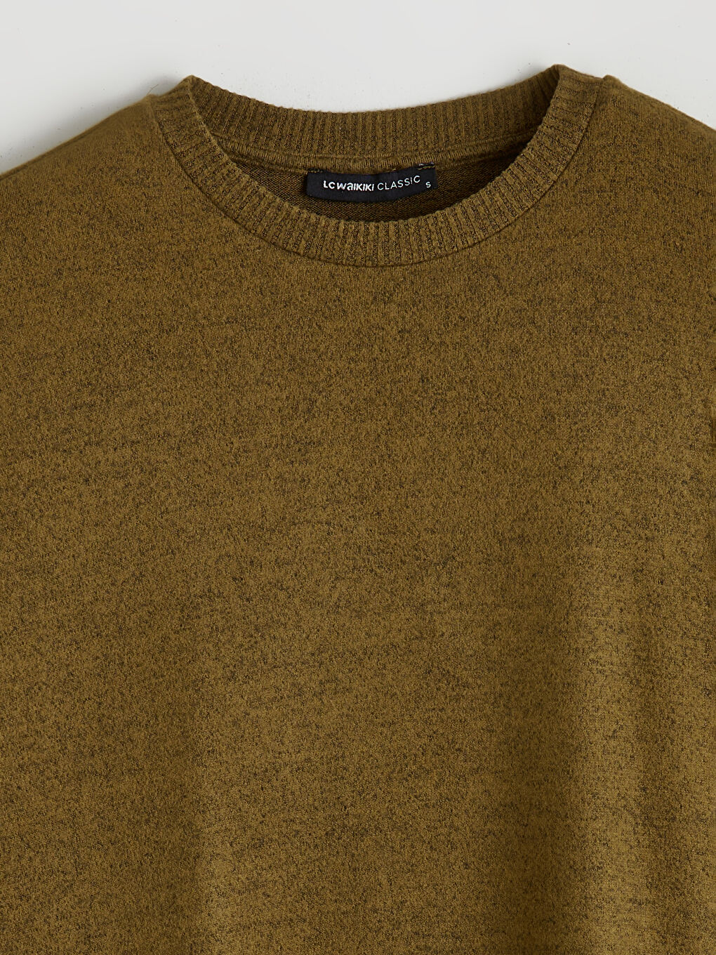 Sarı Bisiklet Yaka Oversize Kadın Sweatshirt-5