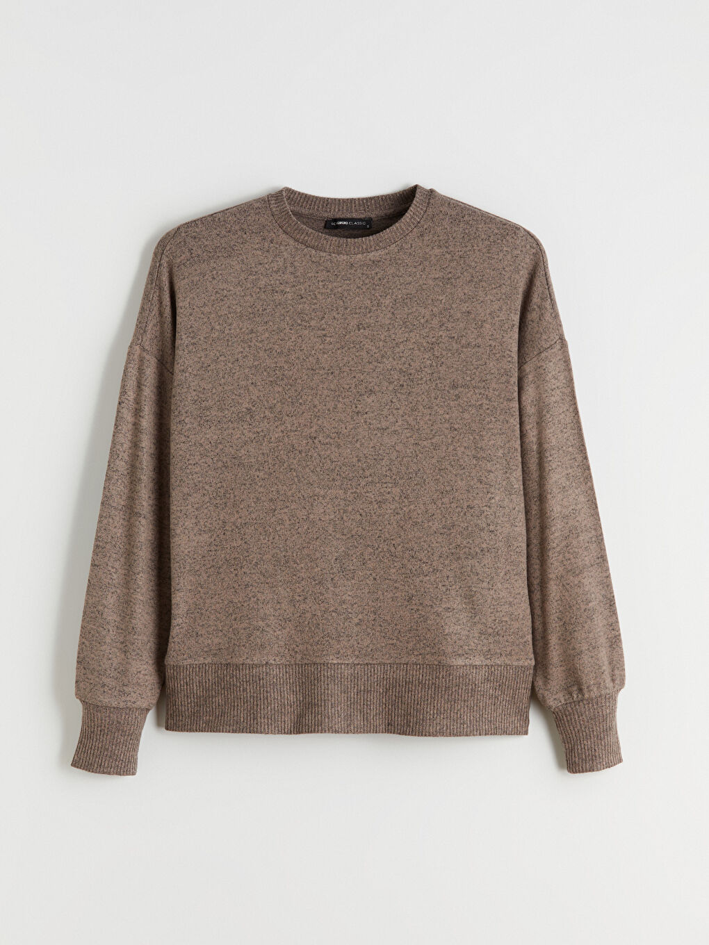 Crew Neck Oversize Women's Sweatshirt-4