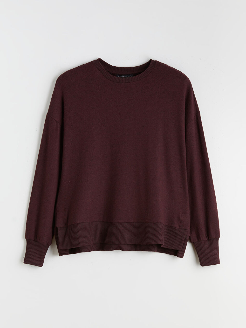 Crew Neck Oversize Women's Sweatshirt-4