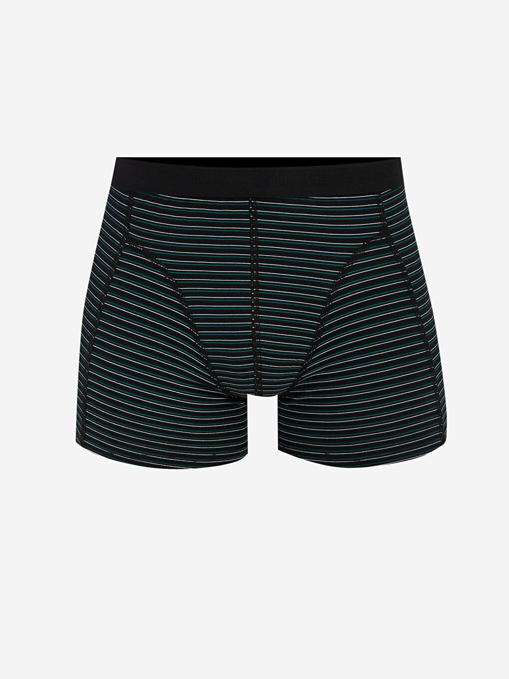 Siyah Standart Kalıp Pamuklu Esnek Erkek Boxer 3'lü-3