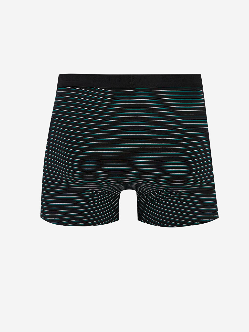 Siyah Standart Kalıp Pamuklu Esnek Erkek Boxer 3'lü-4