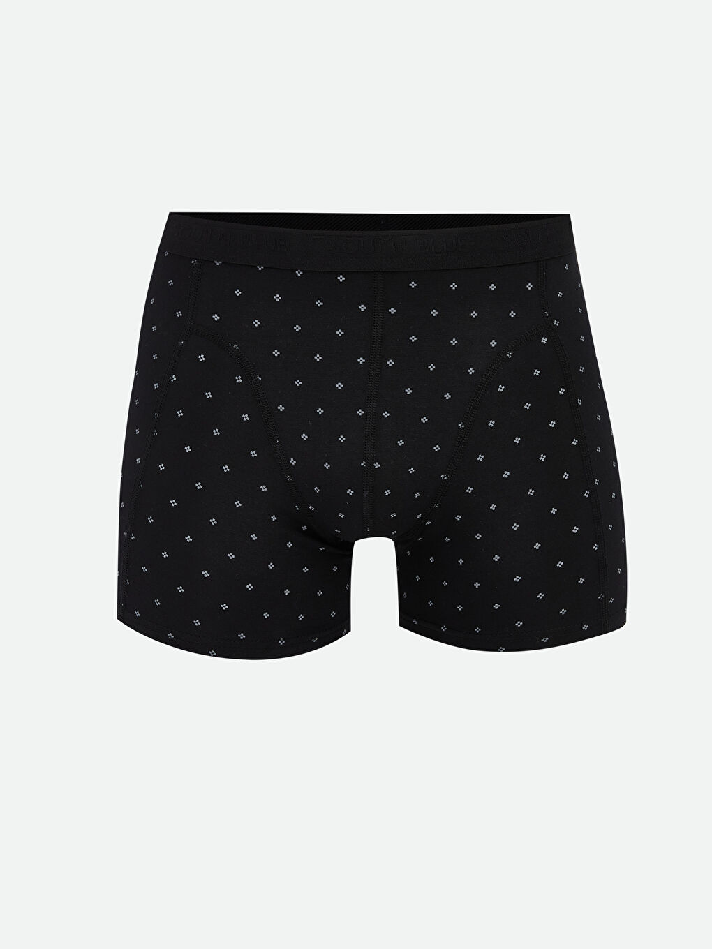 Siyah Standart Kalıp Pamuklu Esnek Erkek Boxer 3'lü-1