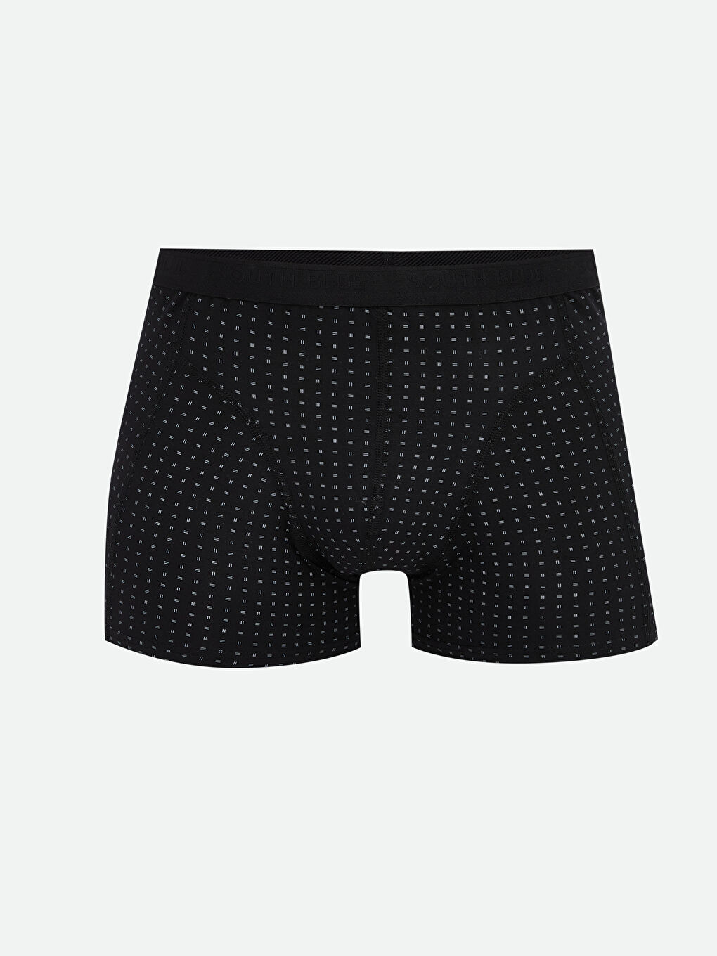 Siyah Standart Kalıp Pamuklu Esnek Erkek Boxer 3'lü-3