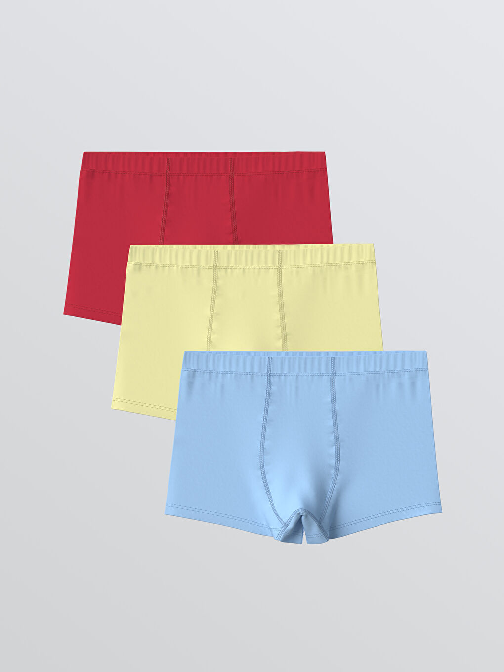 Karışık Basic Erkek Çocuk Boxer 3'lü