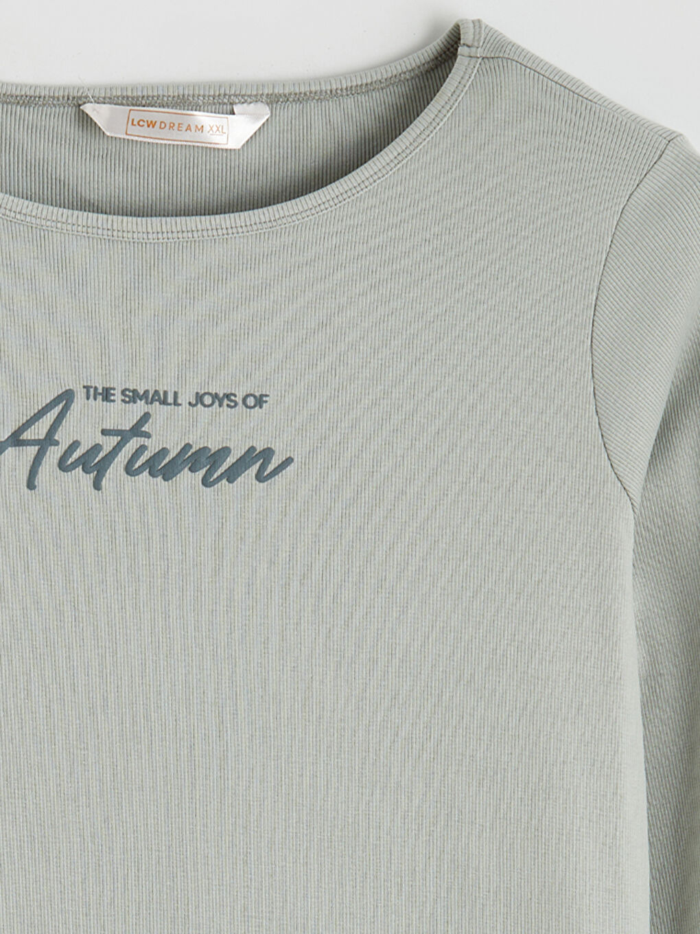 Σετ Πιτζάμες με Εκτύπωση και Στρογγυλή Λαιμόκοψη για Γυναίκες-6