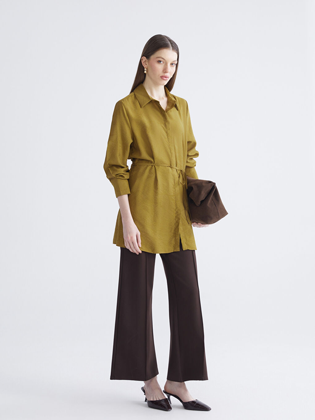 Әйелдерге арналған өрнекті жейде туника-1