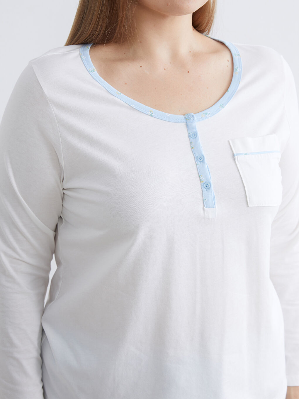 PLAVA Pidžama komplet Žena-2