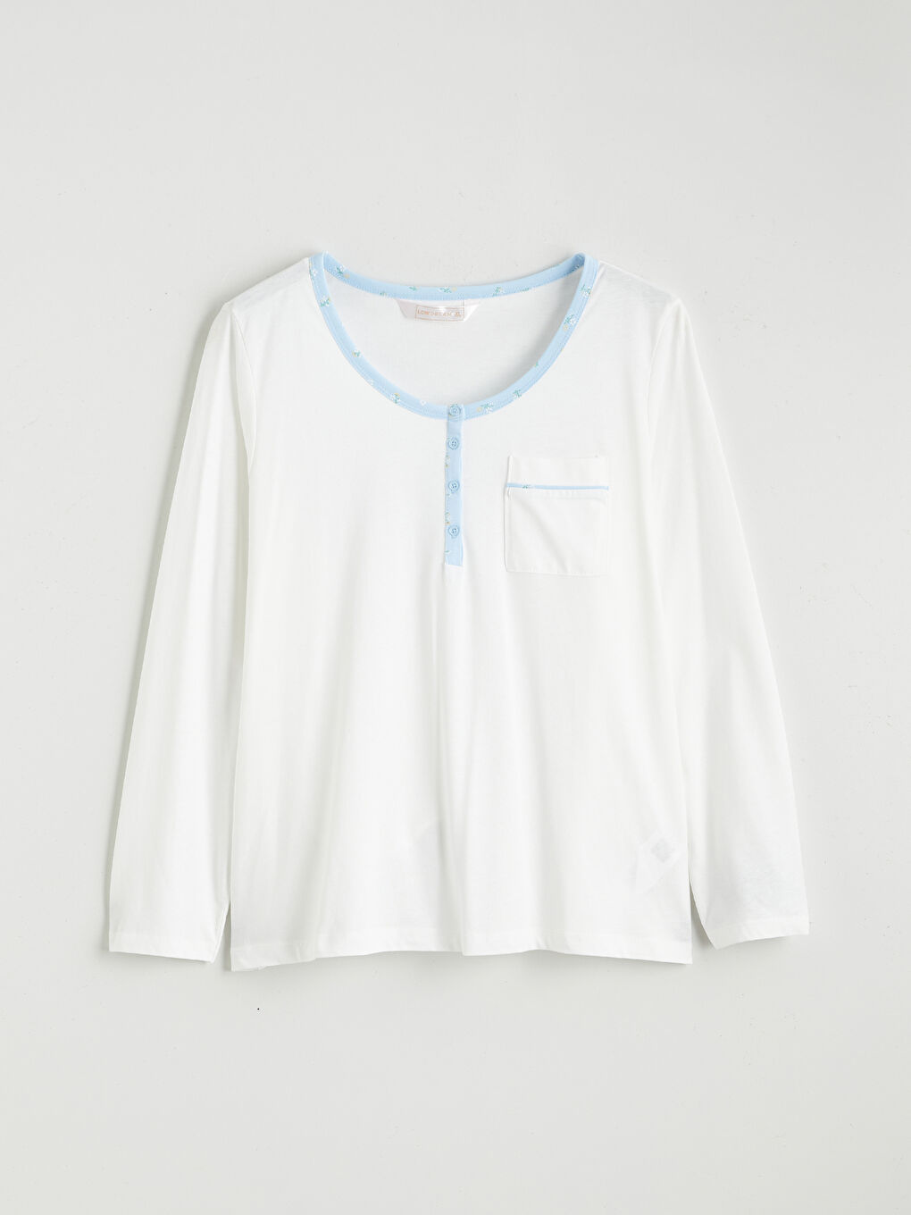 PLAVA Pidžama komplet Žena-5