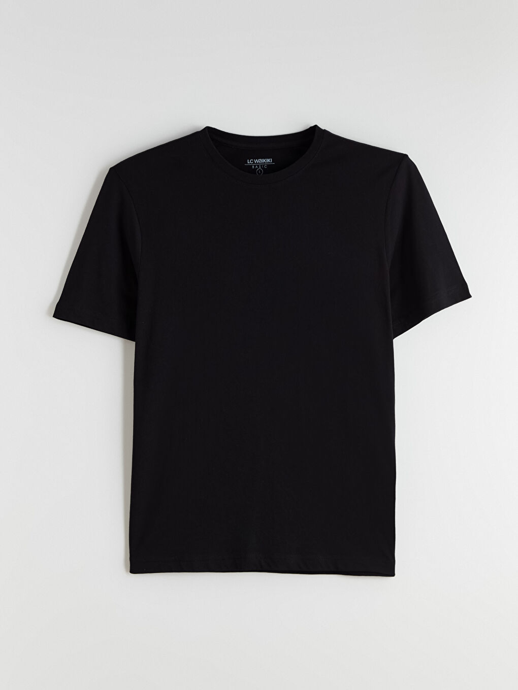 Antrasit Bisiklet Yaka Penye Erkek Tişört 3'lü Paket-14