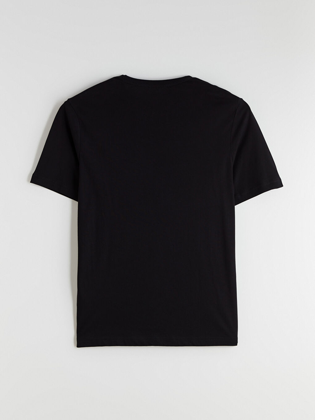 Antrasit Bisiklet Yaka Penye Erkek Tişört 3'lü Paket-15