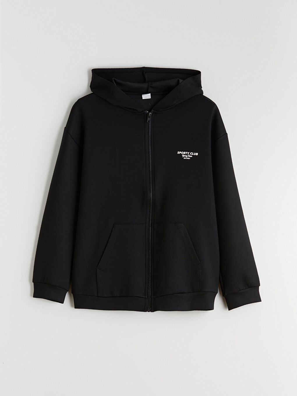 Hooded Boys' Zip-Up Sweatshirt-3