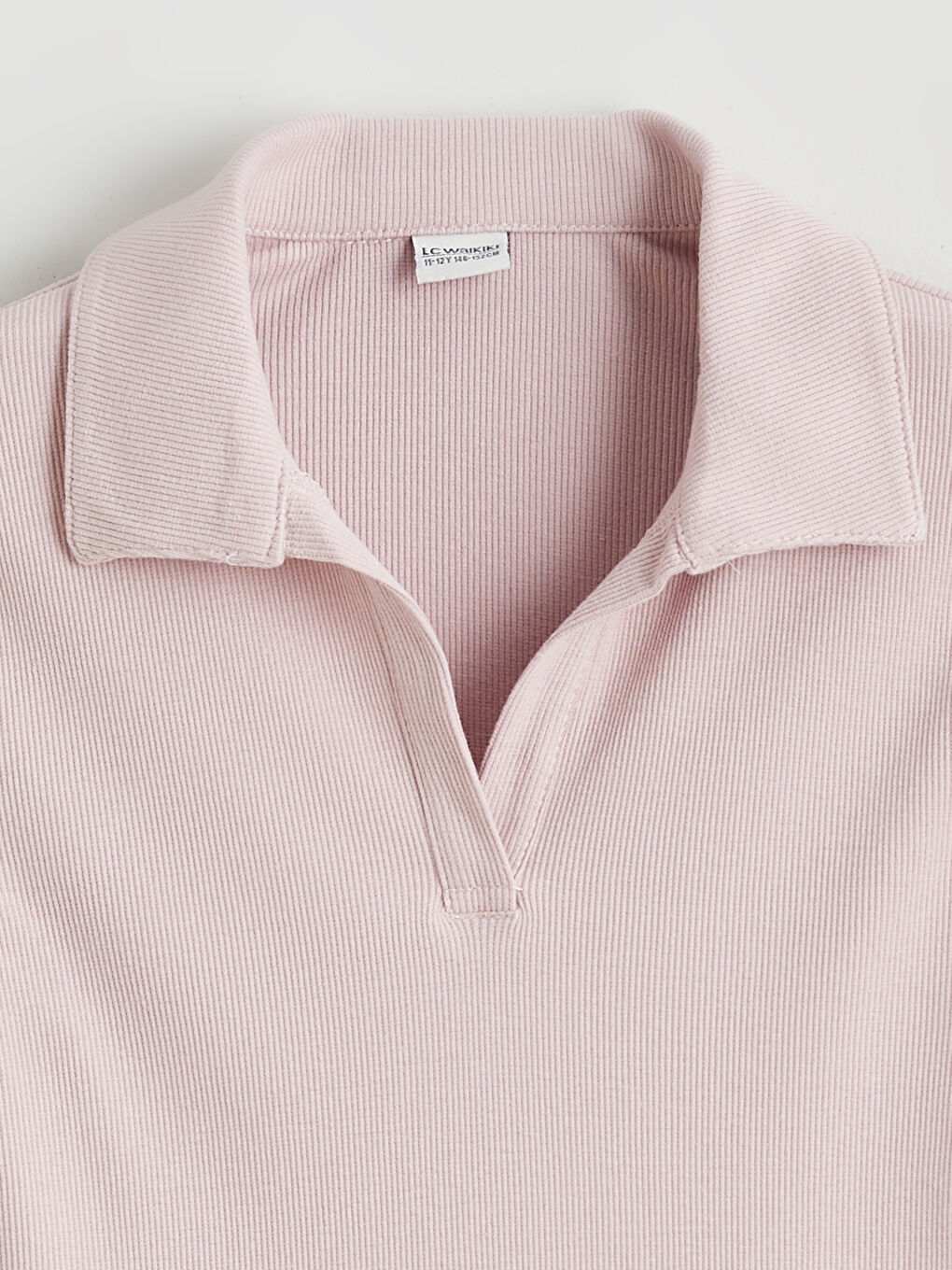 Polo Neck Girls' T-Shirt-1